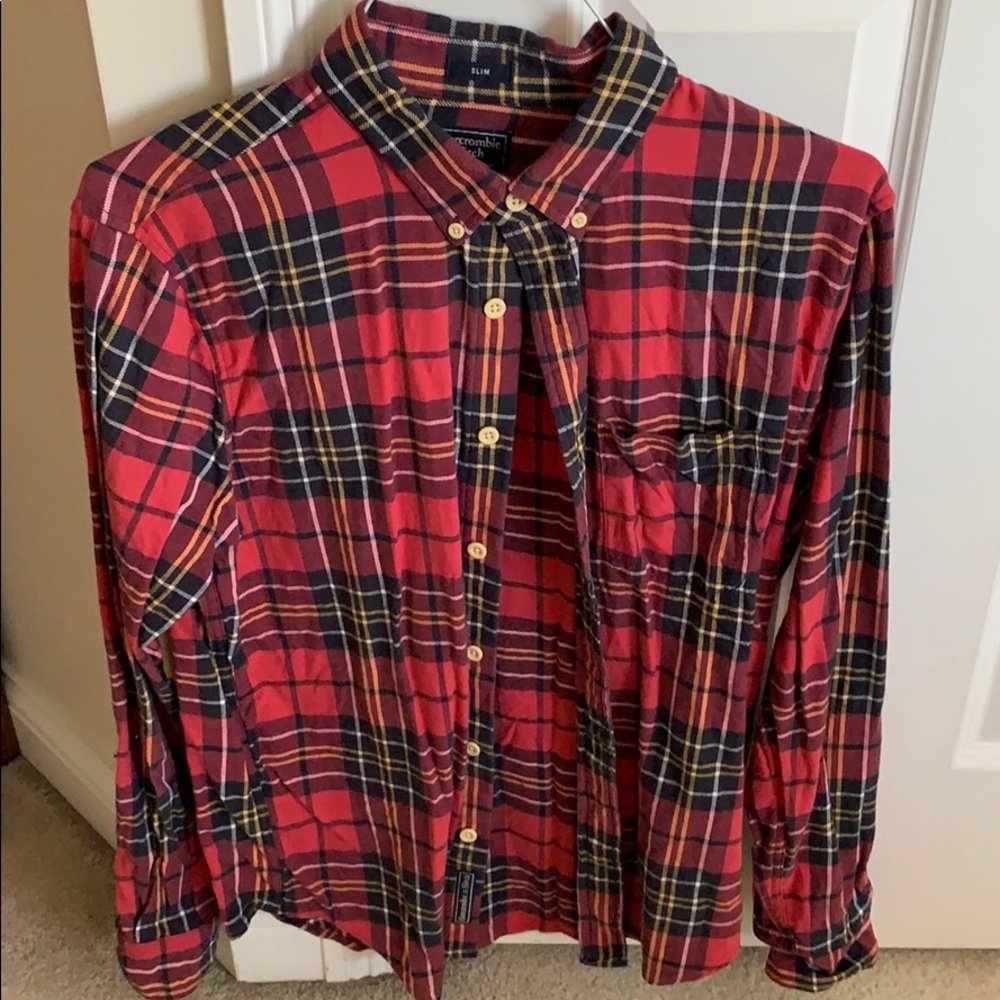 Men’s Abercrombie and Fitch button up